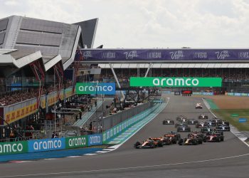 Just a week after an explosive Austrian GP that saw Max Verstappen and Lando Norris crash out while battling for the lead, F1 heads to Silverstone. Image: XPB Images