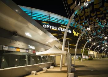 Perth's Optus Stadium could be the centrepiece to the new street race.