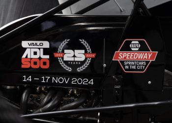 Sprintcars will effectively support Supercars at the Adelaide 500. Image: Supplied