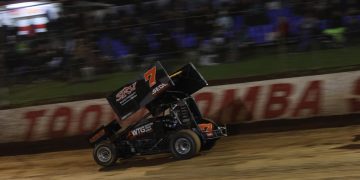 Lockie McHugh dominated on Night 2 at Toowoomba Speedway. Image: Matthew Paul Photography