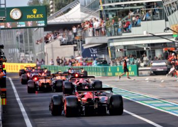 Provisional starting grid for the Formula 1 Italian Grand Prix at Monza. Image: Batchelor / XPB Images