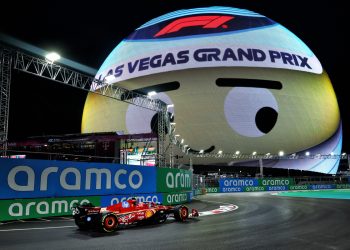 Full results from Qualifying from the Formula 1 Las Vegas Grand Prix at Las Vegas Strip Circuit. Image: Charniaux / XPB Images