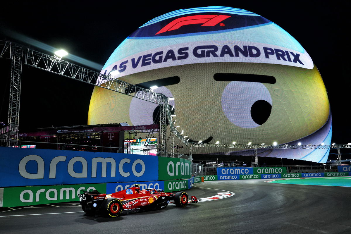 Full results from Qualifying from the Formula 1 Las Vegas Grand Prix at Las Vegas Strip Circuit. Image: Charniaux / XPB Images