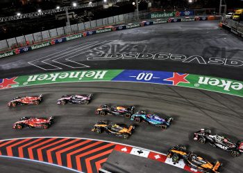 Full results from the Formula 1 Las Vegas Grand Prix at Las Vegas Strip Circuit. Image: Bearne / XPB Images