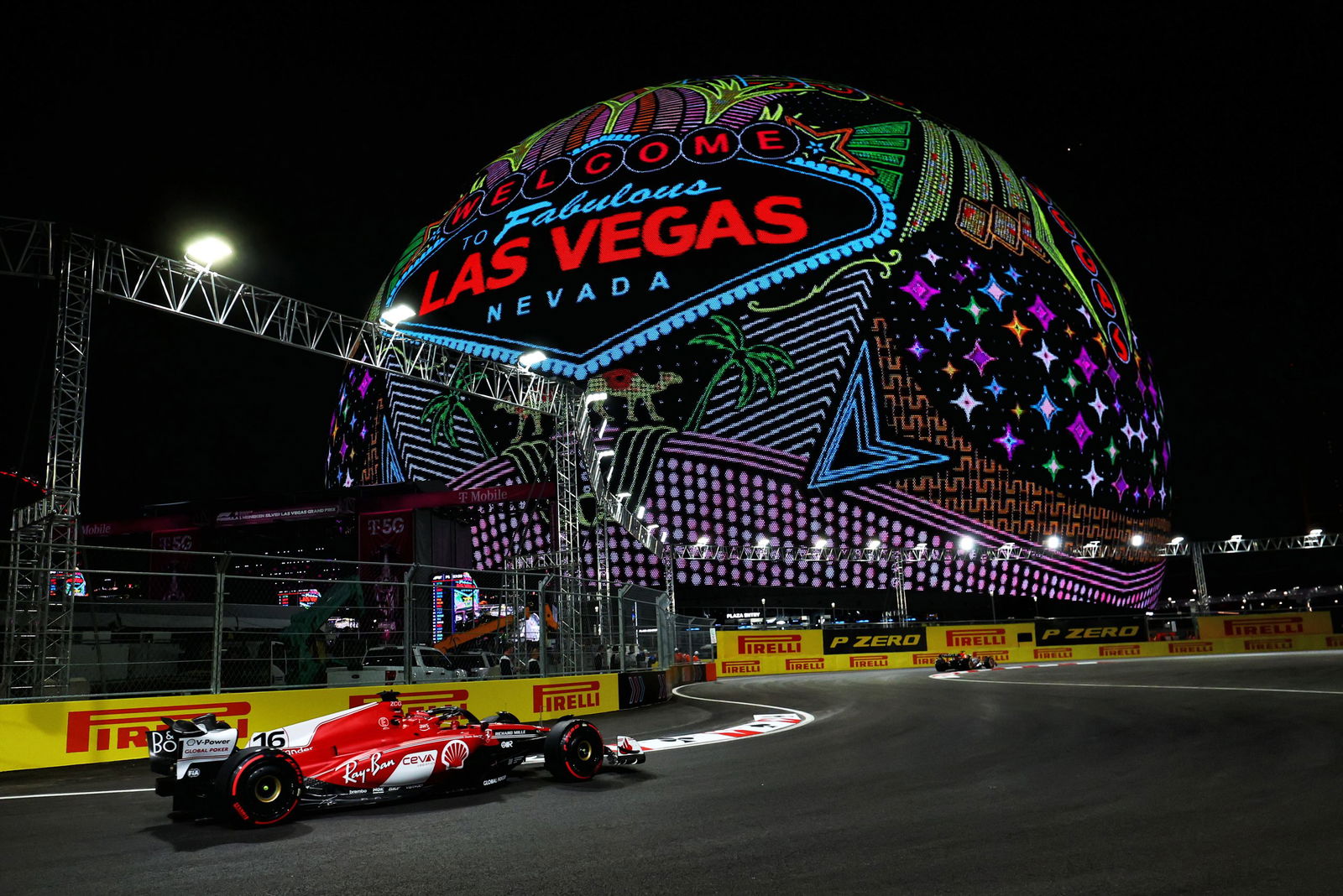 Max Verstappen has his first chance to seal the 2024 world championship in Las Vegas. Image: Charniaux / XPB Images