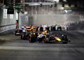 This year’s Last Vegas Grand Prix will start earlier with confirmation from the FIA of all F1 session times for 2025. Image: Chris Graythen/Getty Images/Red Bull Content Pool