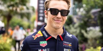 There have been suggestions Liam Lawson will be promoted alongside Max Verstappen as soon as the Las Vegas Grand Prix: Bearne / XPB Images