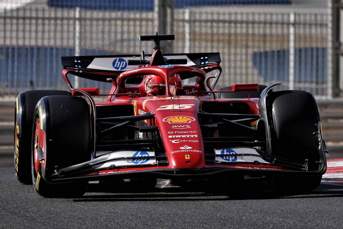 The F1 2024 season has drawn to a close with Charles Leclerc topping the post-season test in Abu Dhabi. Image: Moy / XPB Images