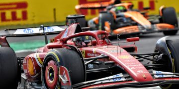 Charles Leclerc handed Ferrari a surprise victory on home soil in sensational style. Image: Batchelor / XPB Images