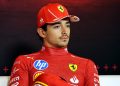 Charles Leclerc has been summoned to meet with the FIA stewards for using foul language in an FIA press conference. Image: Bearne / XPB Images