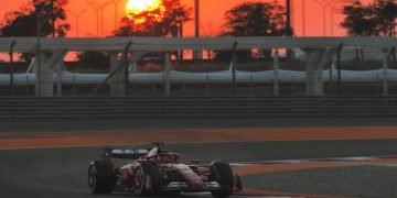 Charles Leclerc has dominated the only practice session of the weekend ahead of the Formula 1 Qatar Grand Prix. Image: XPB Images