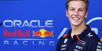 Liam Lawson will drive for Red Bull Racing alongside Max Verstappen in place of Sergio Perez in F1 2025. Image: Mark Thompson/Getty Images/Red Bull Content Pool