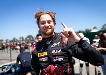 Australian youngster Christian Mansell claimed his first F3 pole in Spain. Image: XPB Images