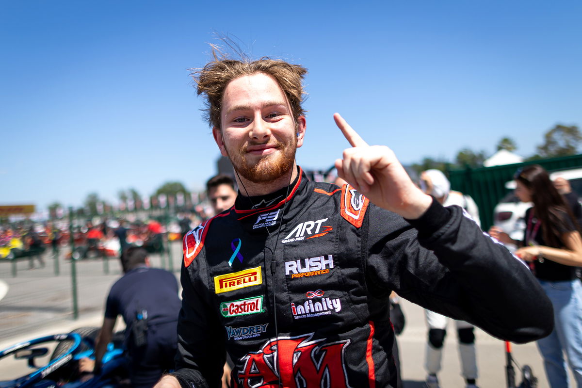 Australian youngster Christian Mansell claimed his first F3 pole in Spain. Image: XPB Images