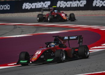 Christian Mansell has equalled his career best F3 result with second in the Feature race in Spain. Image: XPB Images