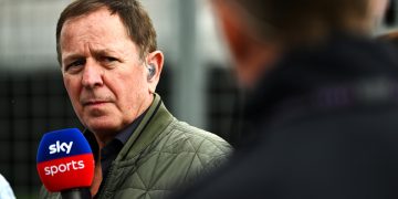 Legendary F1 commentator and ex-racer Martin Brundle has been named among the Kings’ New Year Honours List. Image: Price / XPB Images