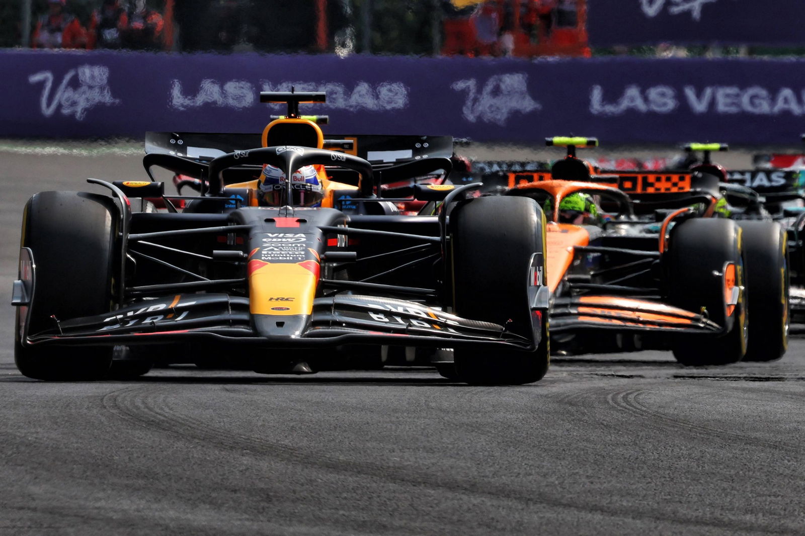 Max Verstappen has claimed that the penalties he accumulated during the Mexico City Grand Prix were a result of the car not being fast enough. Image: Charniaux / XPB Images