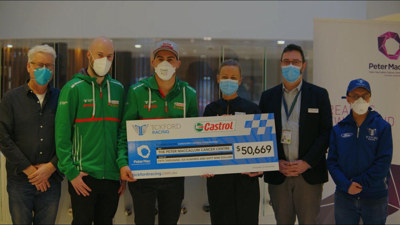 VIDEO: Randle, Tickford raise over $50,000 for Peter Mac