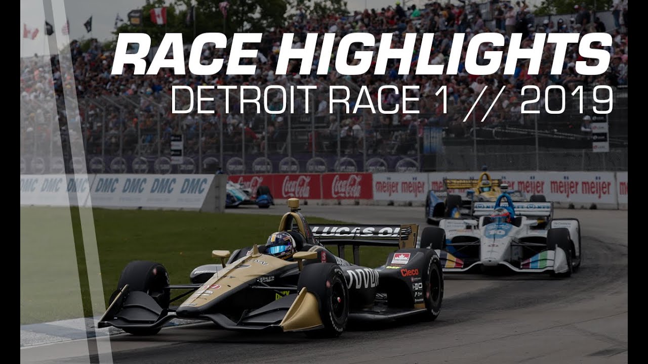 VIDEO: Detroit IndyCar highlights