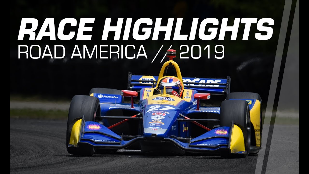 VIDEO: Road America IndyCar race highlights