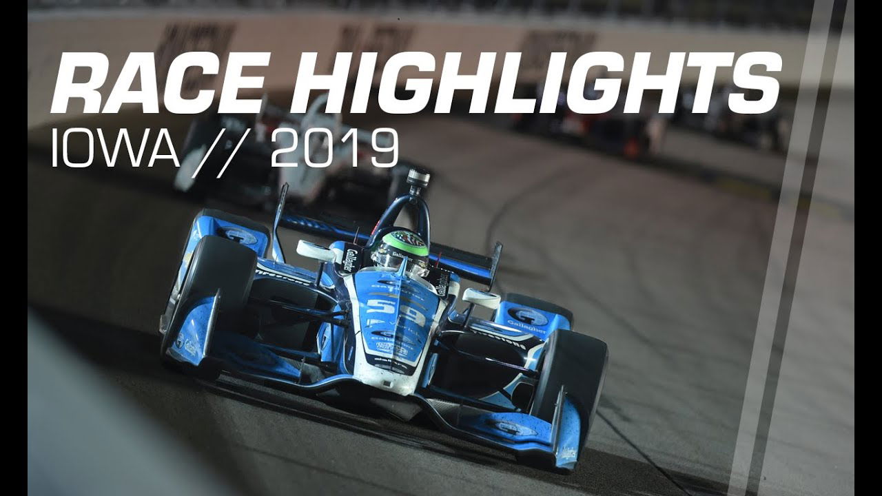 VIDEO: Iowa IndyCar race highlights