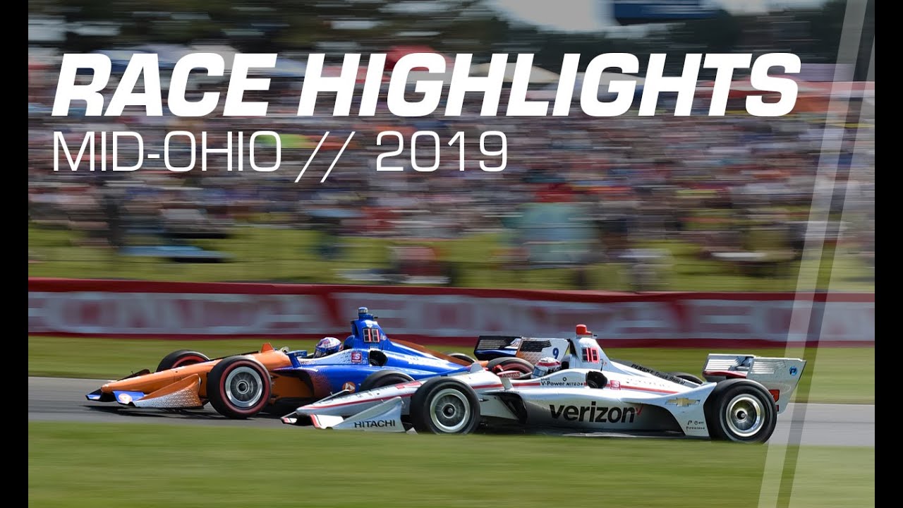 VIDEO: Mid-Ohio IndyCar race highlights
