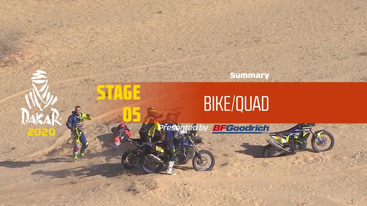VIDEO: Dakar Stage 5 highlights