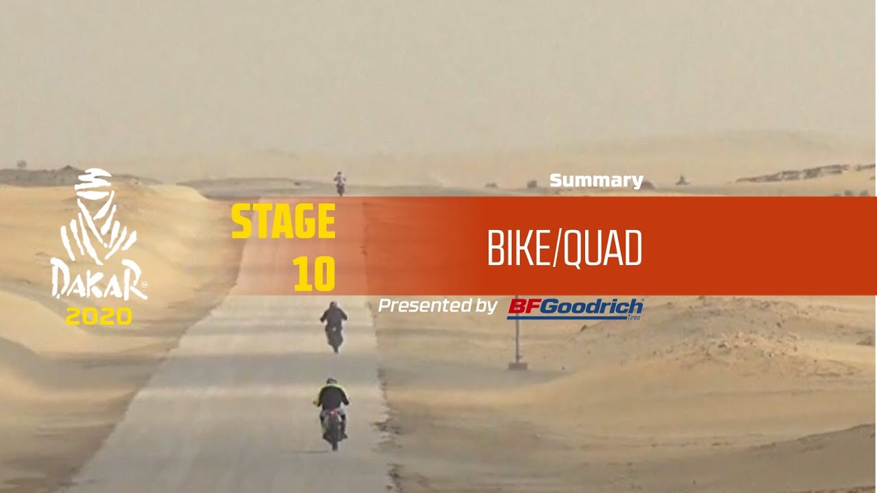 VIDEO: Dakar Stage 10 highlights