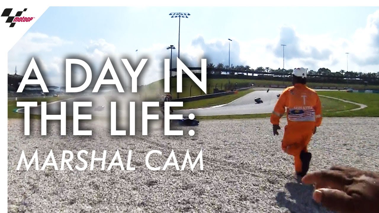 VIDEO: A day in the life of a MotoGP marshal