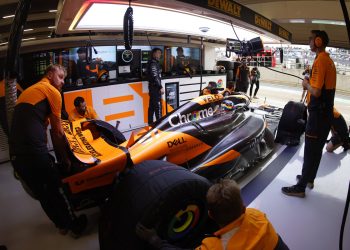 McLaren has a low drag package for the Belgian Grand Prix. Image: McLaren Racing