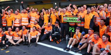 McLaren boss Andrea Stella noted the recovery effort of Oscar Piastri in the Mexico Grand Prix. Image: Coates / XPB Images