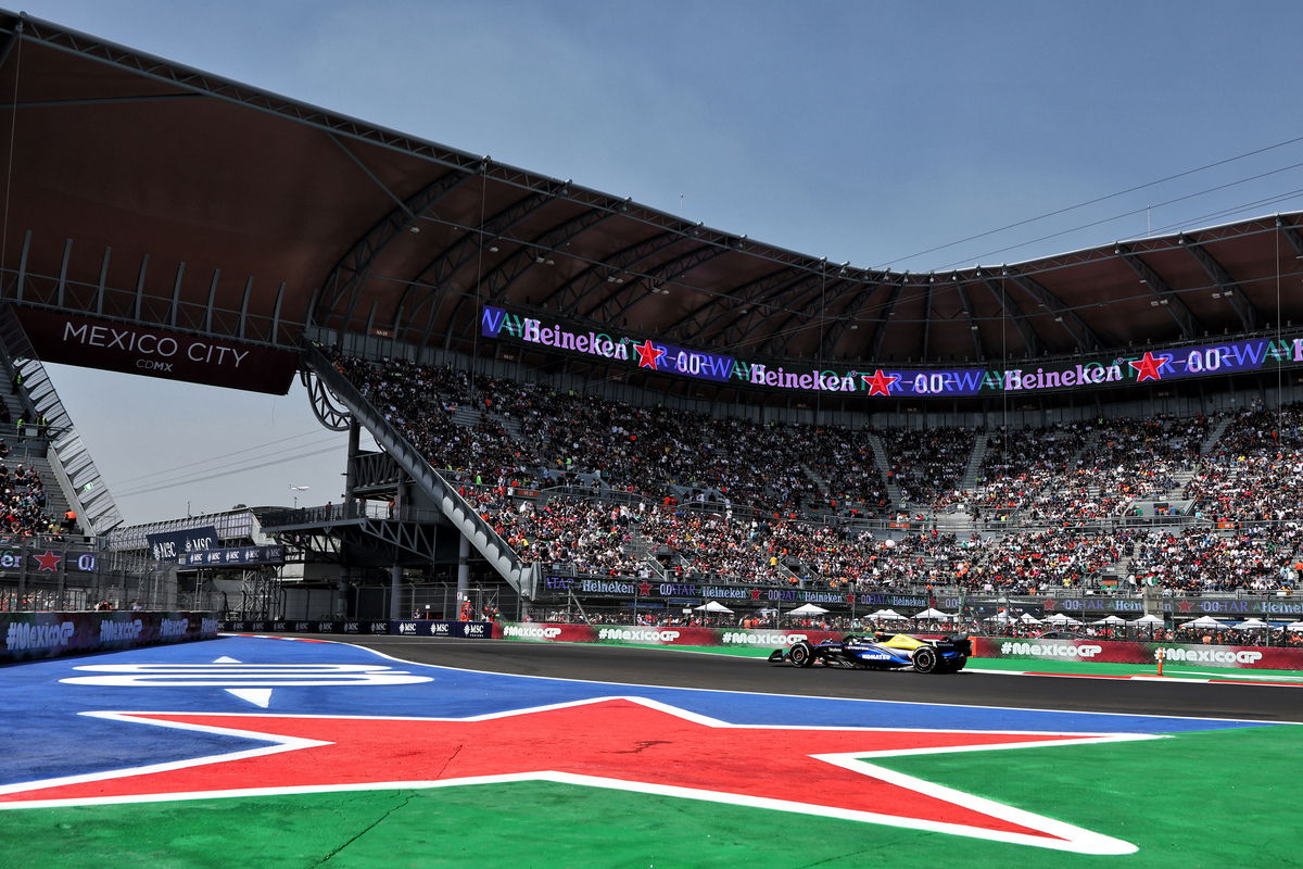 Full results from Free Practice 2 from the Formula 1 Mexico City Grand Prix at Autódromo Hermanos Rodríguez. Image: Moy / XPB Images