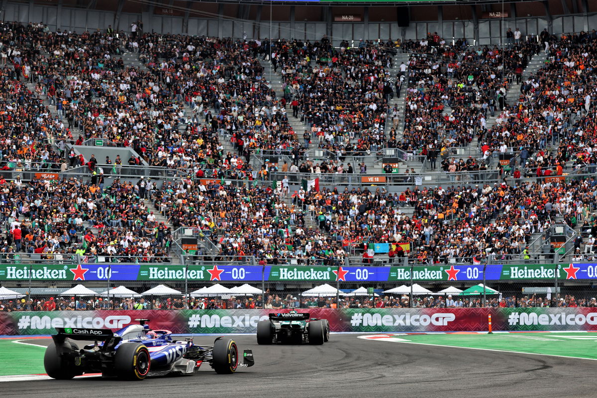 Full results from the Formula 1 Mexico City Grand Prix at Autódromo Hermanos Rodríguez. Image: Batchelor / XPB Images