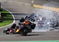 Charles Leclerc (MON) Ferrari SF-23 and Sergio Perez (MEX) Red Bull Racing RB19 - crash at the start of the race.
29.10.2023. Formula 1 World Championship, Rd 20, Mexican Grand Prix, Mexico City, Mexico, Race Day.
- www.xpbimages.com, EMail: requests@xpbimages.com © Copyright: Bearne / XPB Images