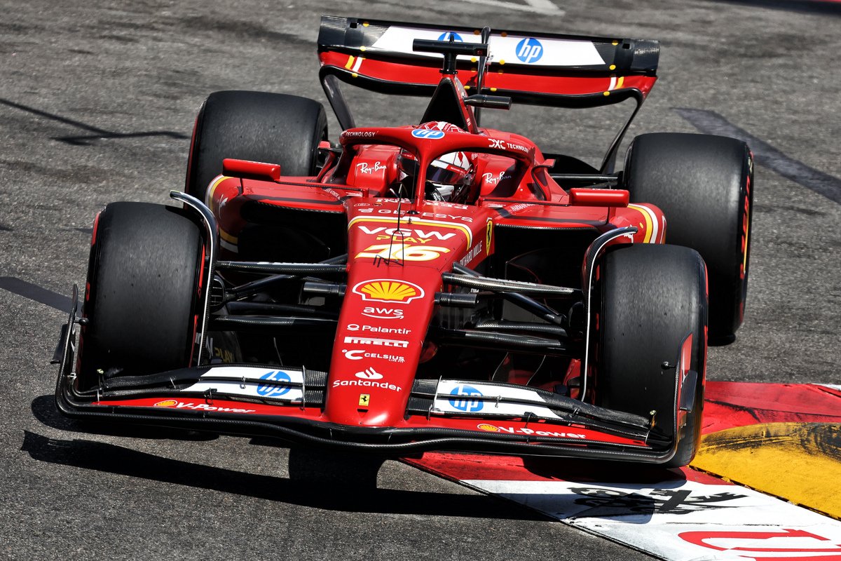 Charles Leclerc has confirmed his credentials ahead of qualifying for the Monaco Grand Prix after topping final practice. Image: Bearne / XPB Images