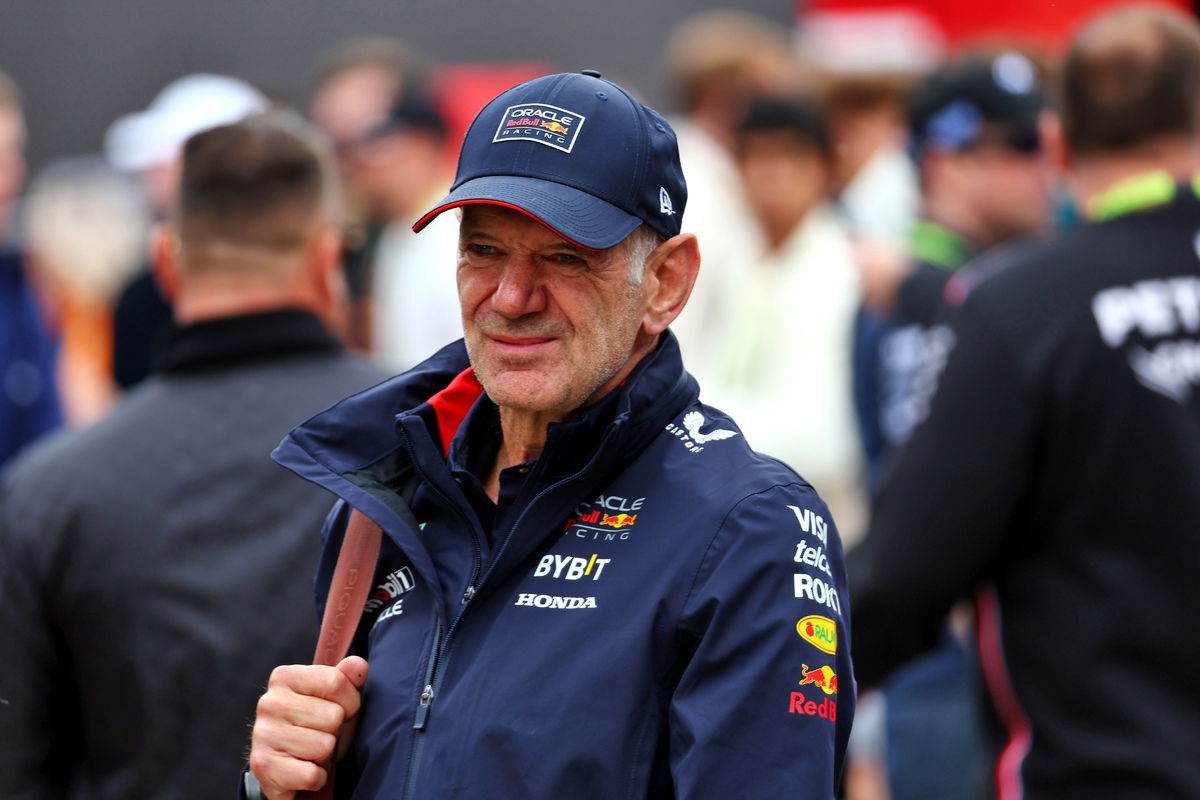 Reports out of Italy claim Adrian Newey has decided against joining Ferrari. Image: Coates / XPB Images