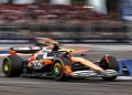 Lando Norris heads into qualifying for the Singapore Grand Prix favourite after a strong showing in final practice. Image: XPB Images