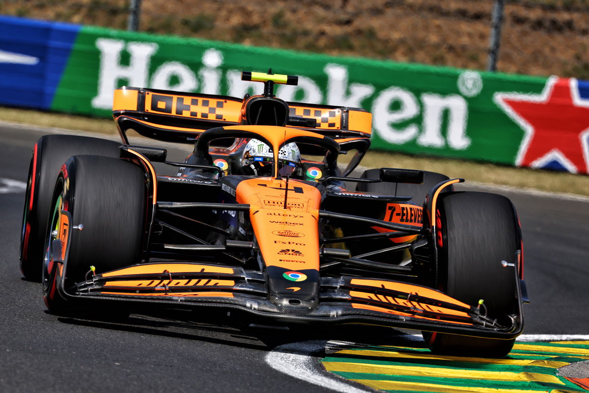 LFull results from Free Practice 2 from the Formula 1 Hungarian Grand Prix at Hungaroring. Image: Coates / XPB Images