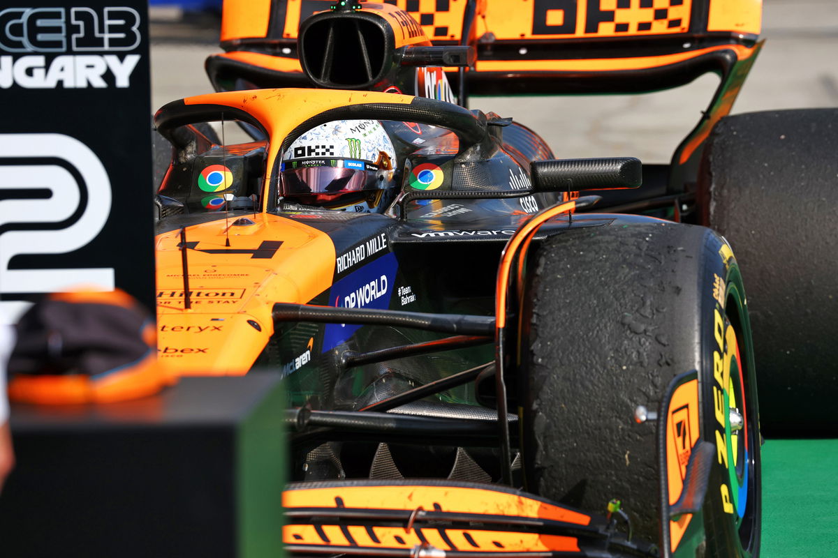 Lando Norris admitted “you’ve got to be selfish” after finishing second in Hungary. Image: Coates / XPB Images