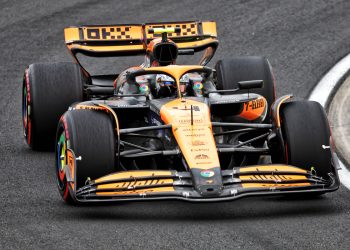 Lando Norris and McLaren appear favourites heading into qualifying for the Hungarian Grand Prix. Image: Bearne / XPB Images