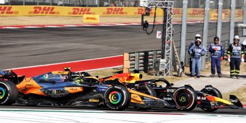 McLaren has exercised its Right of Review over the five-second time penalty handed to Lando Norris at the United States Grand Prix. Image: Bearne / XPB Images