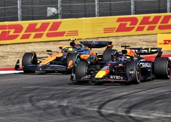 McLaren has had its Right of Appeal petition over Lando Norris’ five-second time penalty in the United States Grand Prix rejected by the FIA. Image: Bearne / XPB Images