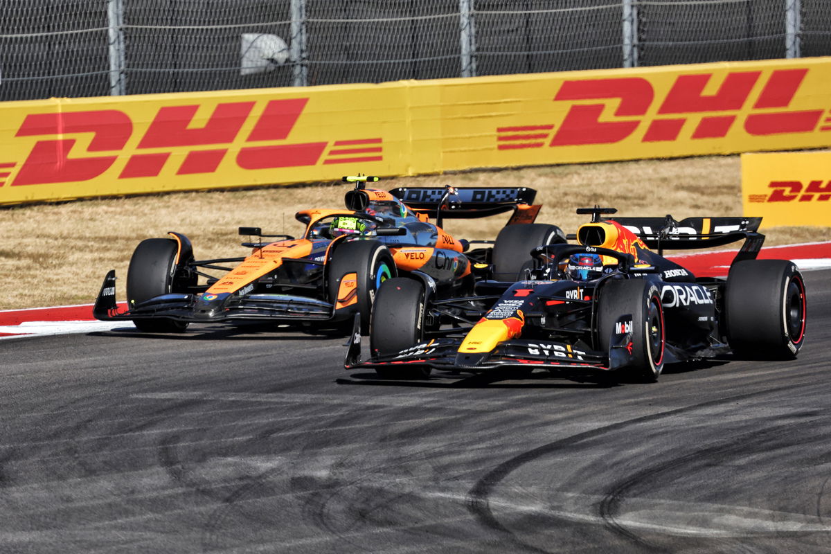 McLaren has had its Right of Appeal petition over Lando Norris’ five-second time penalty in the United States Grand Prix rejected by the FIA. Image: Bearne / XPB Images