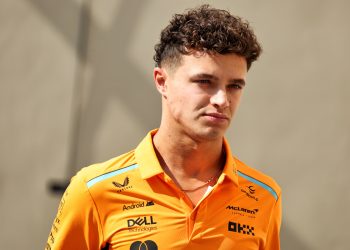 Lando Norris will fight Max Verstappen harder next season according to McLaren boss Zak Brown. Image: Bearne / XPB Images