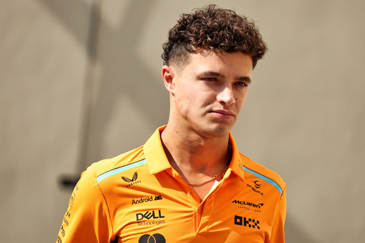 Lando Norris will fight Max Verstappen harder next season according to McLaren boss Zak Brown. Image: Bearne / XPB Images