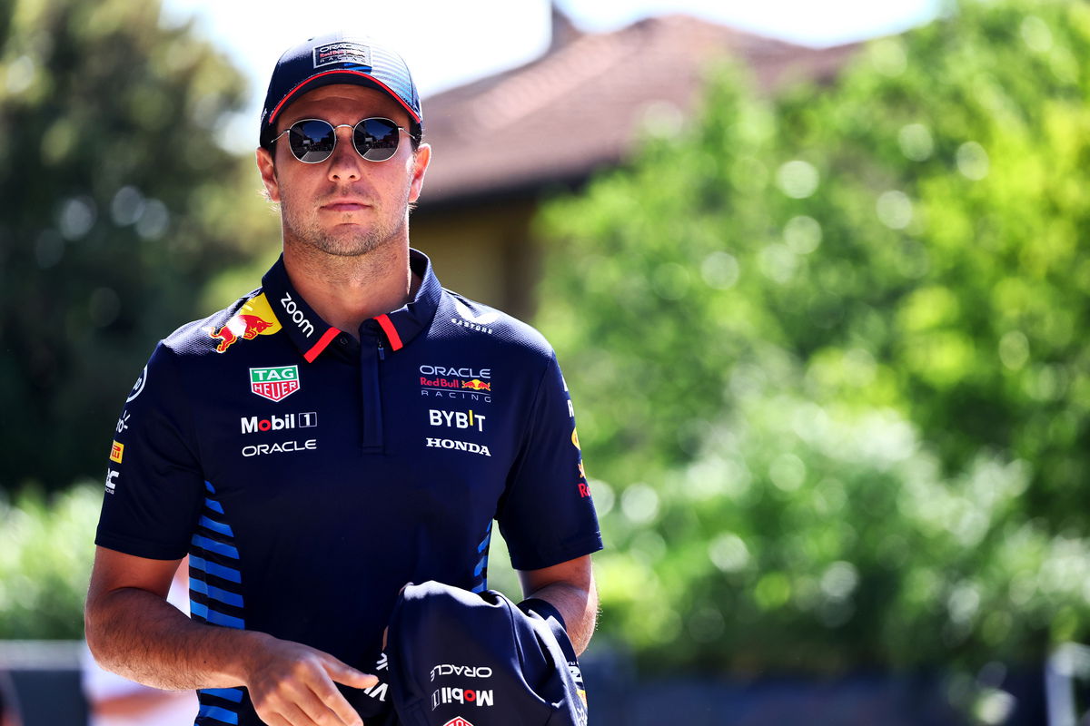 Sergio Perez looks set to remain with Red Bull Racing beyond the F1 summer break. Image: Batchelor / XPB Images