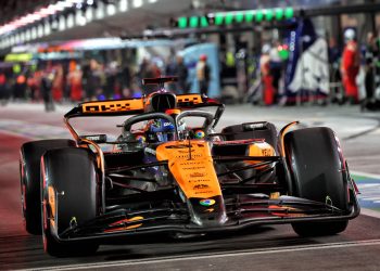 Oscar Piastri was left without an answer for why McLaren failed to make a step gain in Qualifying 3 for the Las Vegas Grand Prix. Image: Batchelor / XPB Images