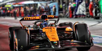 Oscar Piastri was left without an answer for why McLaren failed to make a step gain in Qualifying 3 for the Las Vegas Grand Prix. Image: Batchelor / XPB Images