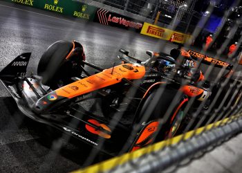 Oscar Piastri feels he has more pace than he showed during the opening day’s running at the Formula 1 Las Vegas Grand Prix. Image: Charniaux / XPB Images