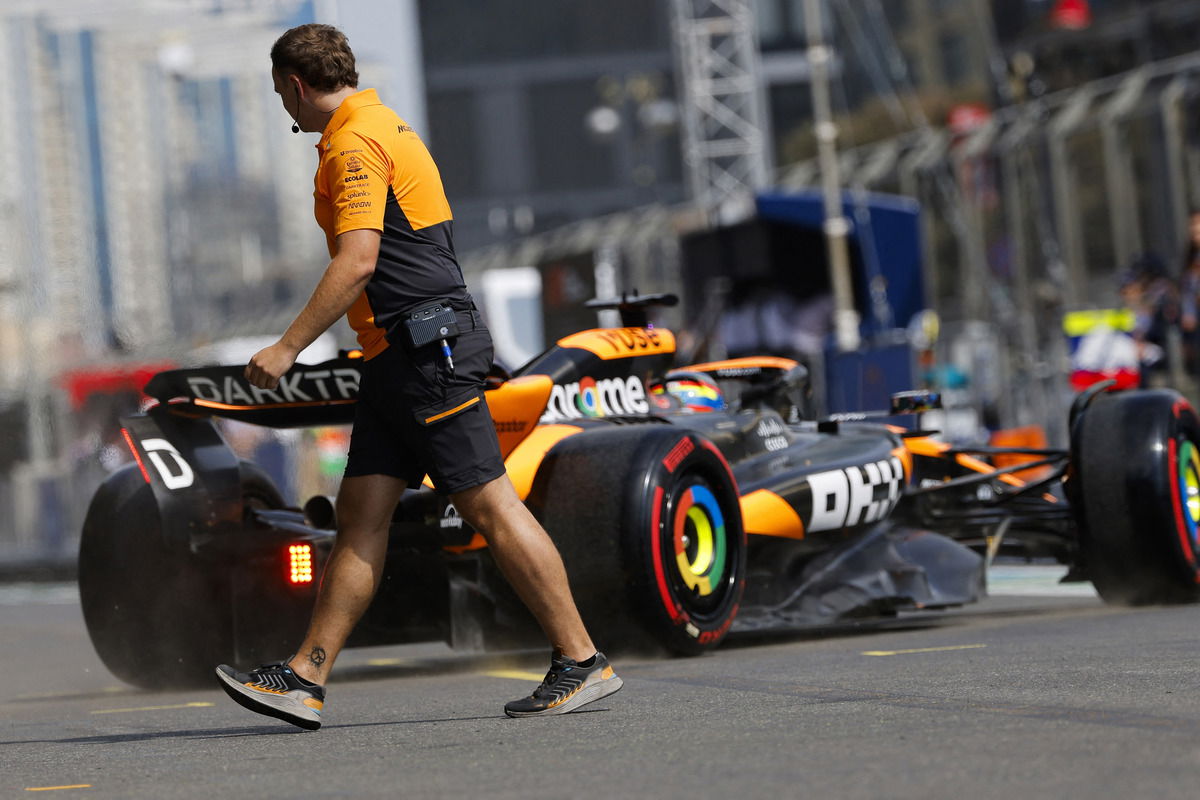 Oscar Piastri has described the progress made by McLaren over the past two seasons as “remarkable”. Image: REUTERS/Maxim Shemetov